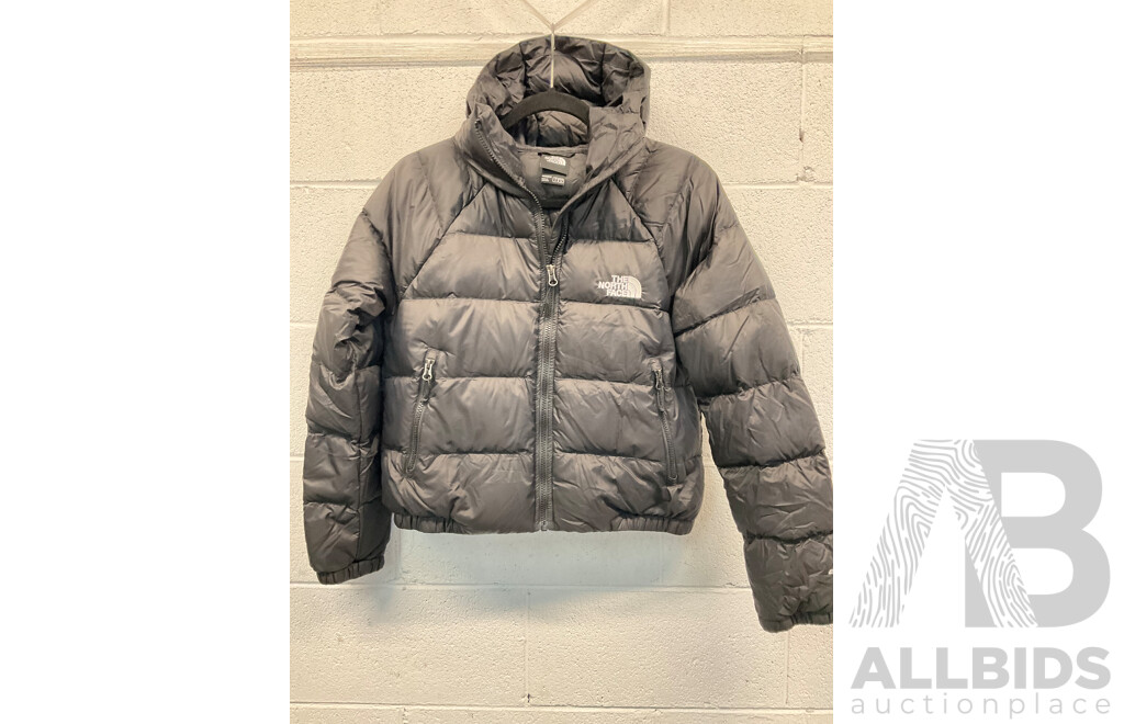 NORTH FACE Cropped Puffer Jacket and ADIDAS Truck Pants - Lot of 2