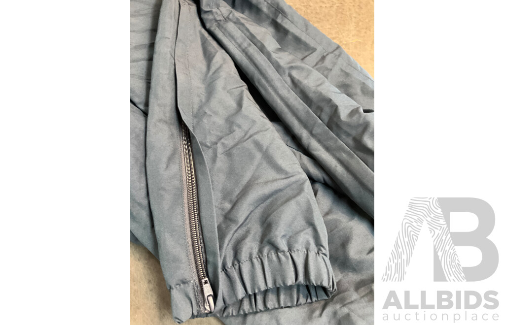 ALL BLACKS ADIDAS Rugby World Vup France 2023 Polo Shirt Size L and CANTERBURY Team Plain Tap Leg Cuffed Trackpants Size 2XL - Lot of 2