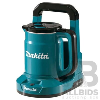 MAKITA 18VX2 800ML KETTLE (DKT360Z) - Skin Only