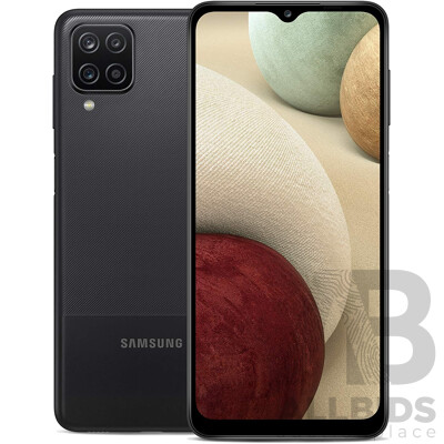 SAMSUNG Galaxy A12 Smart Phone - Black -128GB