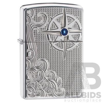 ZIPPO Armour Case Luxry Wavas Lighter with Swarowski Crystal
