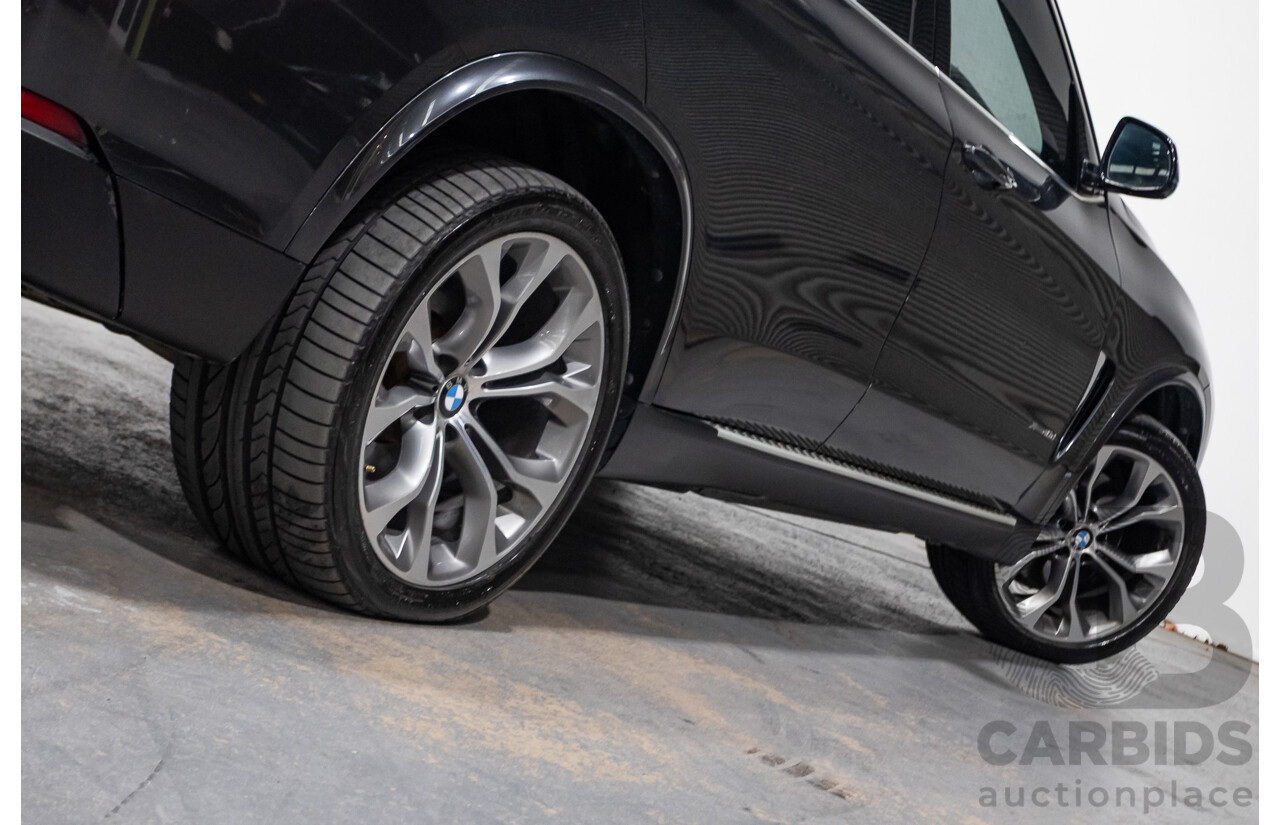 4/2014 BMW X5 Xdrive 40D F15 MY14 4d Wagon Sophisto Grey Metallic Twin Turbo Diesel 3.0L