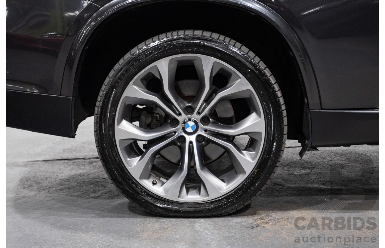 4/2014 BMW X5 Xdrive 40D F15 MY14 4d Wagon Sophisto Grey Metallic Twin Turbo Diesel 3.0L