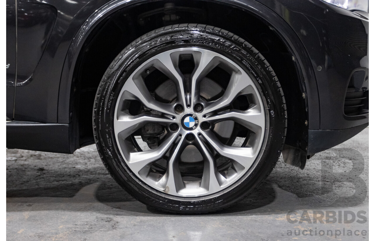 4/2014 BMW X5 Xdrive 40D F15 MY14 4d Wagon Sophisto Grey Metallic Twin Turbo Diesel 3.0L