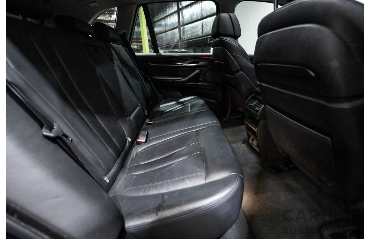 4/2014 BMW X5 Xdrive 40D F15 MY14 4d Wagon Sophisto Grey Metallic Twin Turbo Diesel 3.0L