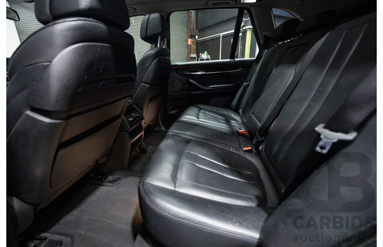 4/2014 BMW X5 Xdrive 40D F15 MY14 4d Wagon Sophisto Grey Metallic Twin Turbo Diesel 3.0L