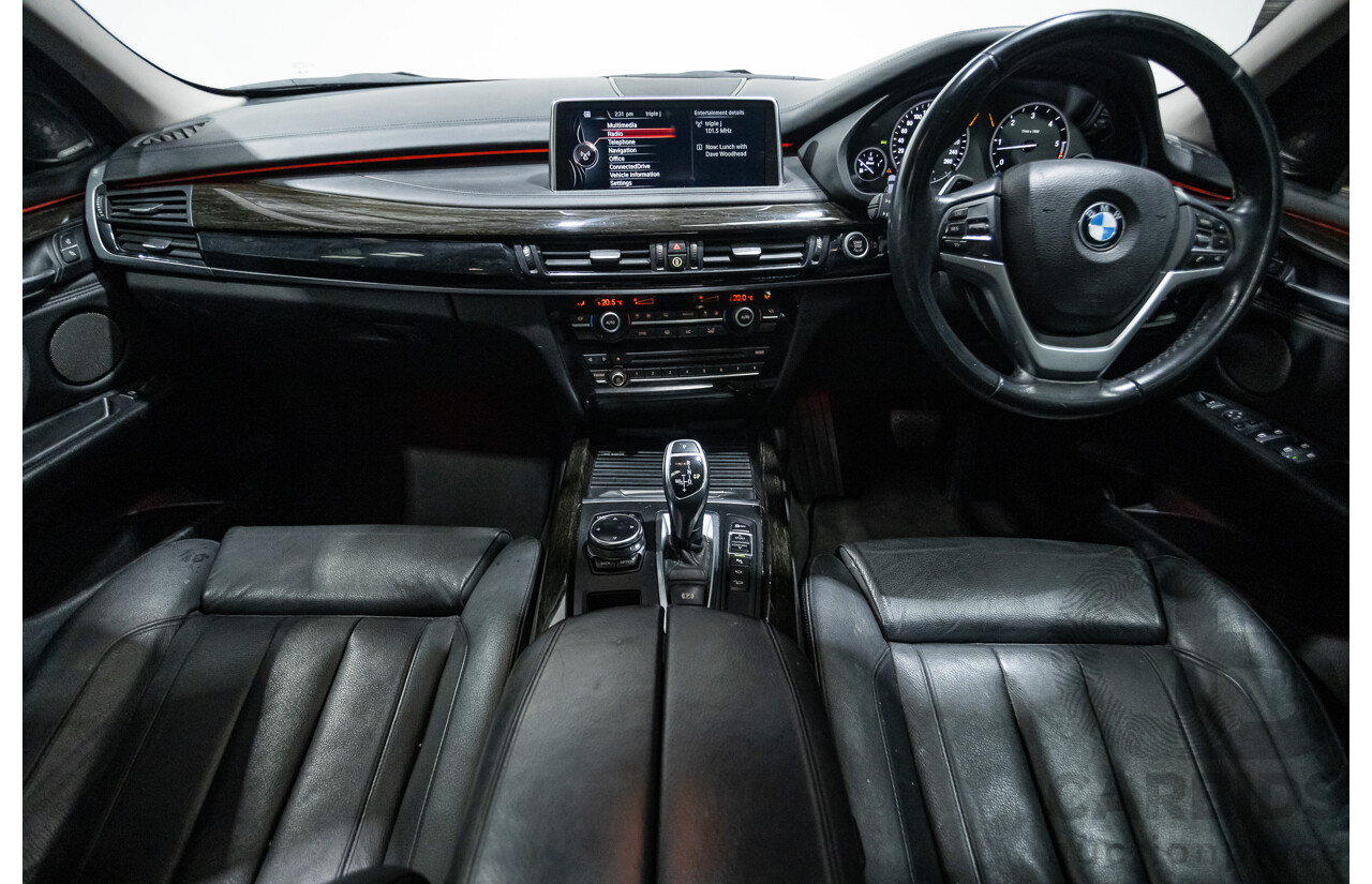 4/2014 BMW X5 Xdrive 40D F15 MY14 4d Wagon Sophisto Grey Metallic Twin Turbo Diesel 3.0L