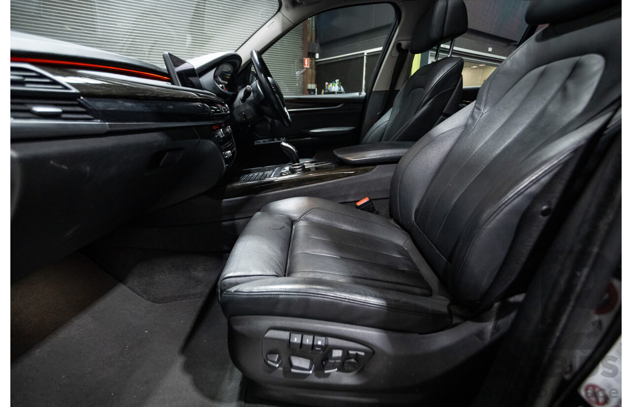 4/2014 BMW X5 Xdrive 40D F15 MY14 4d Wagon Sophisto Grey Metallic Twin Turbo Diesel 3.0L