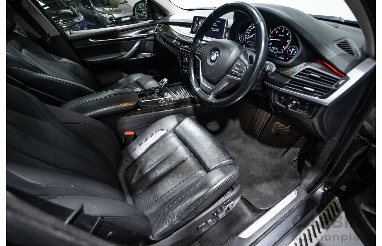 4/2014 BMW X5 Xdrive 40D F15 MY14 4d Wagon Sophisto Grey Metallic Twin Turbo Diesel 3.0L