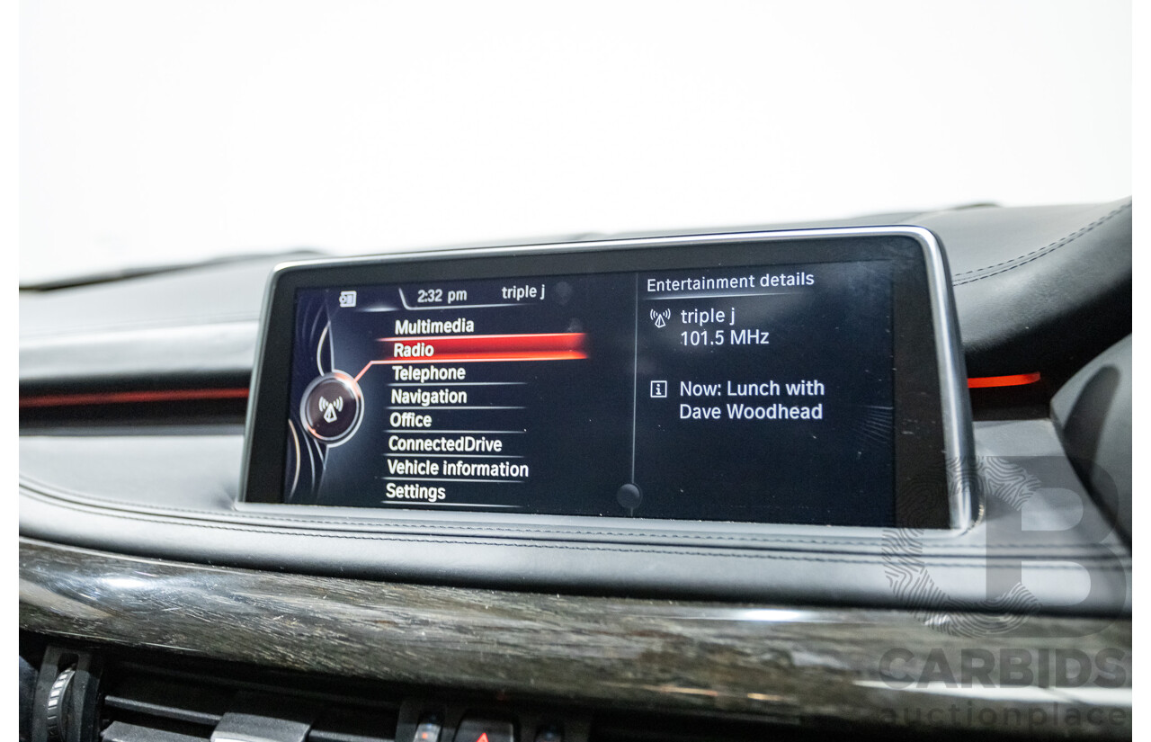 4/2014 BMW X5 Xdrive 40D F15 MY14 4d Wagon Sophisto Grey Metallic Twin Turbo Diesel 3.0L
