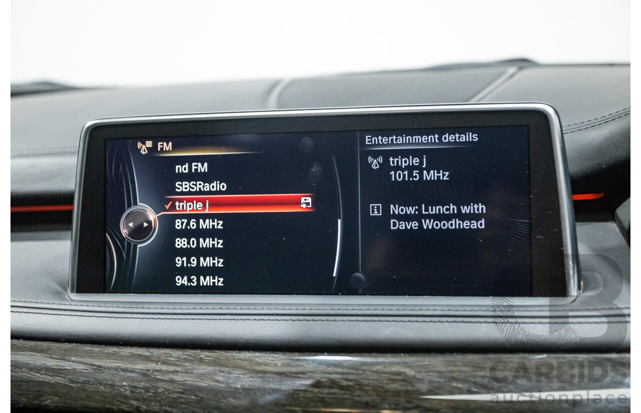4/2014 BMW X5 Xdrive 40D F15 MY14 4d Wagon Sophisto Grey Metallic Twin Turbo Diesel 3.0L