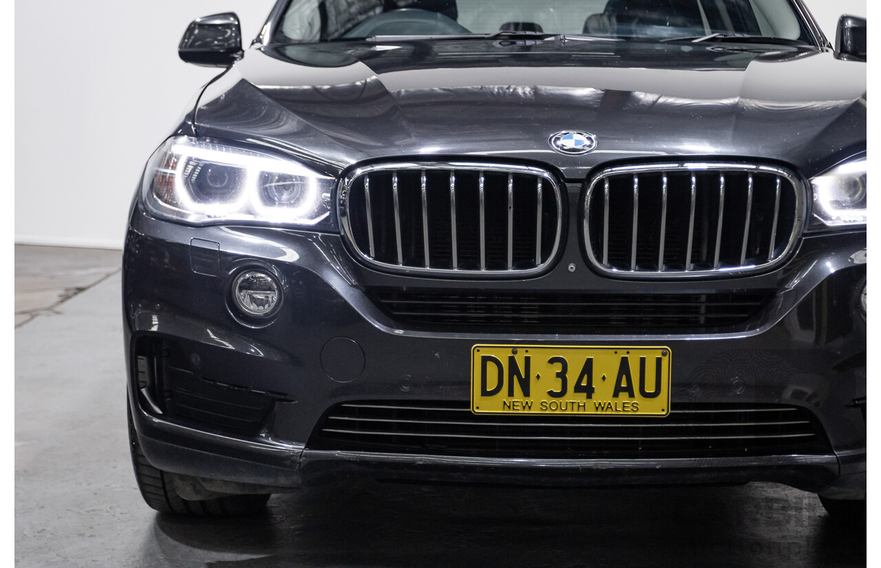 4/2014 BMW X5 Xdrive 40D F15 MY14 4d Wagon Sophisto Grey Metallic Twin Turbo Diesel 3.0L