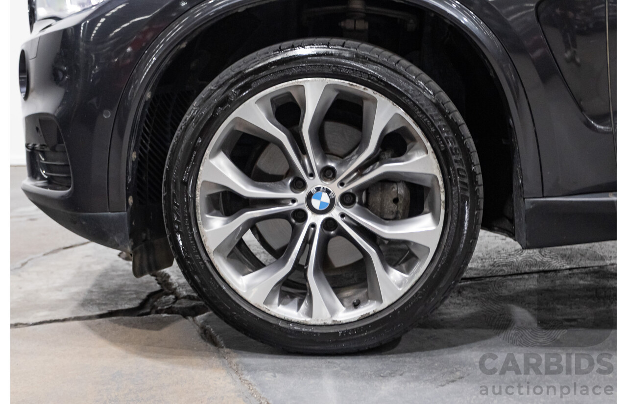 4/2014 BMW X5 Xdrive 40D F15 MY14 4d Wagon Sophisto Grey Metallic Twin Turbo Diesel 3.0L