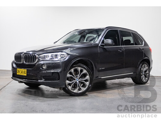 4/2014 BMW X5 Xdrive 40D F15 MY14 4d Wagon Sophisto Grey Metallic Twin Turbo Diesel 3.0L