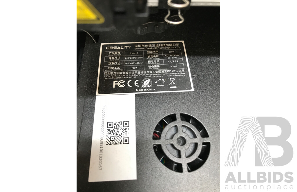 Creality Ender 3 3D Printer