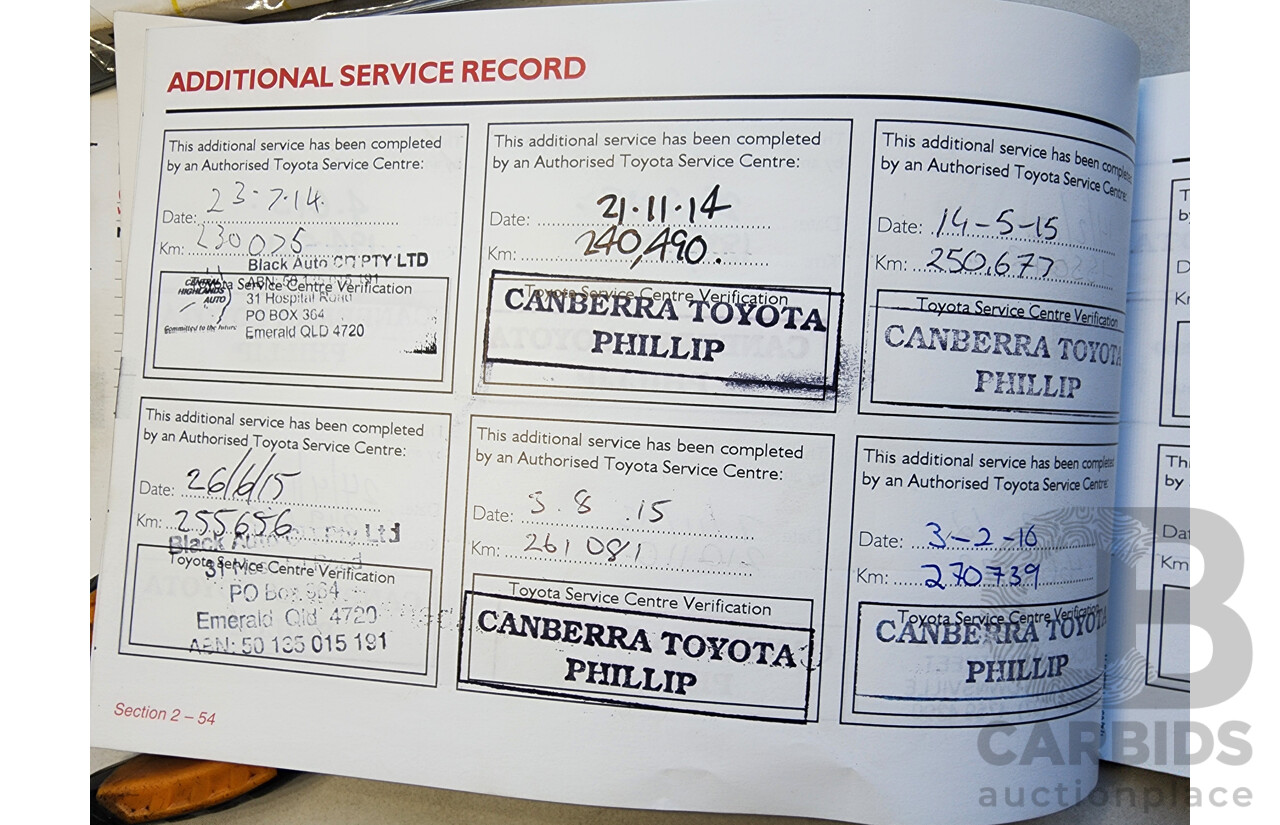 4/2005 Toyota Hilux SR5 (4x4) GGN25R Dual Cab P/Up Silver 4.0L