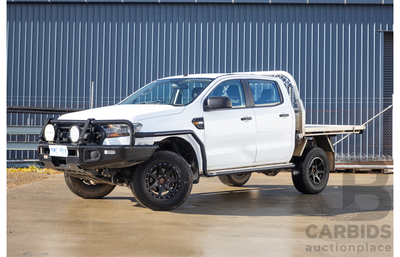 02/2017 Ford Ranger XL 3.2 (4x4) PX MKII MY17 UPDATE Crew C/Chas White Turbo Diesel 3.2L