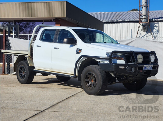 2/2017 Ford Ranger XL 3.2 (4x4) PX MKII Crew C/Chas White 3.2L