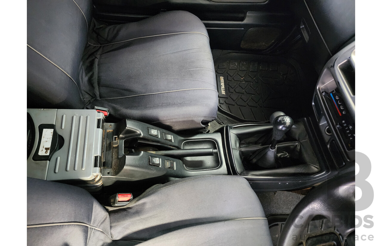 11/2009 Nissan Navara ST-R (4x4) D22 MY08 Dual Cab P/Up Black 2.5L