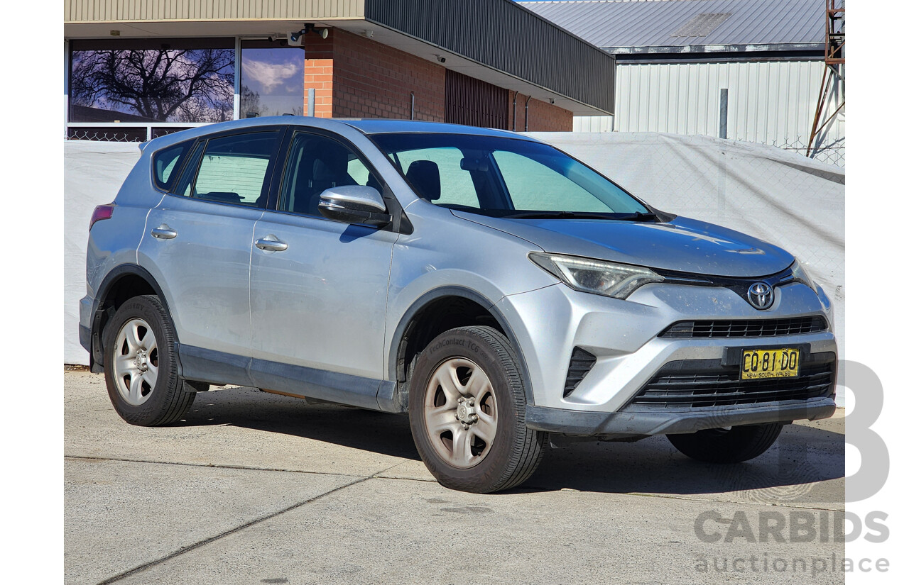 7/2016 Toyota Rav4 GX (4x4) ASA44R MY16 4d Wagon Silver 2.5L