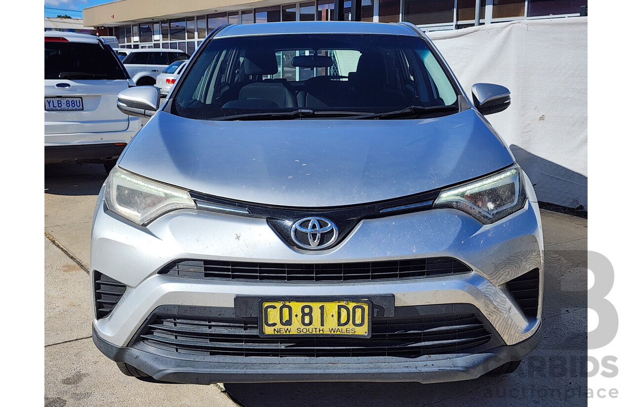 7/2016 Toyota Rav4 GX (4x4) ASA44R MY16 4d Wagon Silver 2.5L