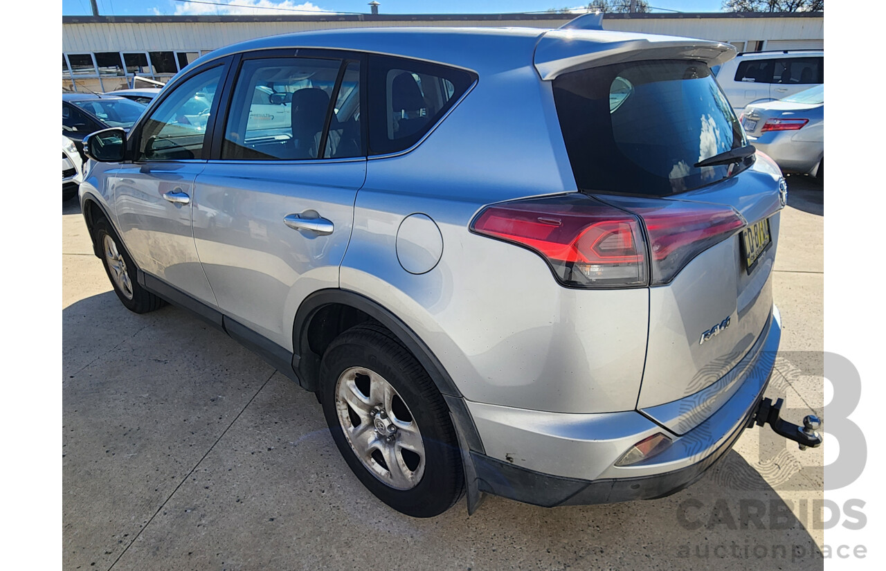 7/2016 Toyota Rav4 GX (4x4) ASA44R MY16 4d Wagon Silver 2.5L