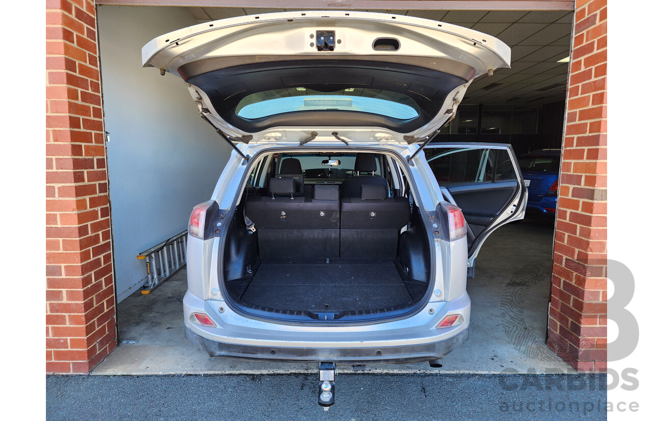 7/2016 Toyota Rav4 GX (4x4) ASA44R MY16 4d Wagon Silver 2.5L