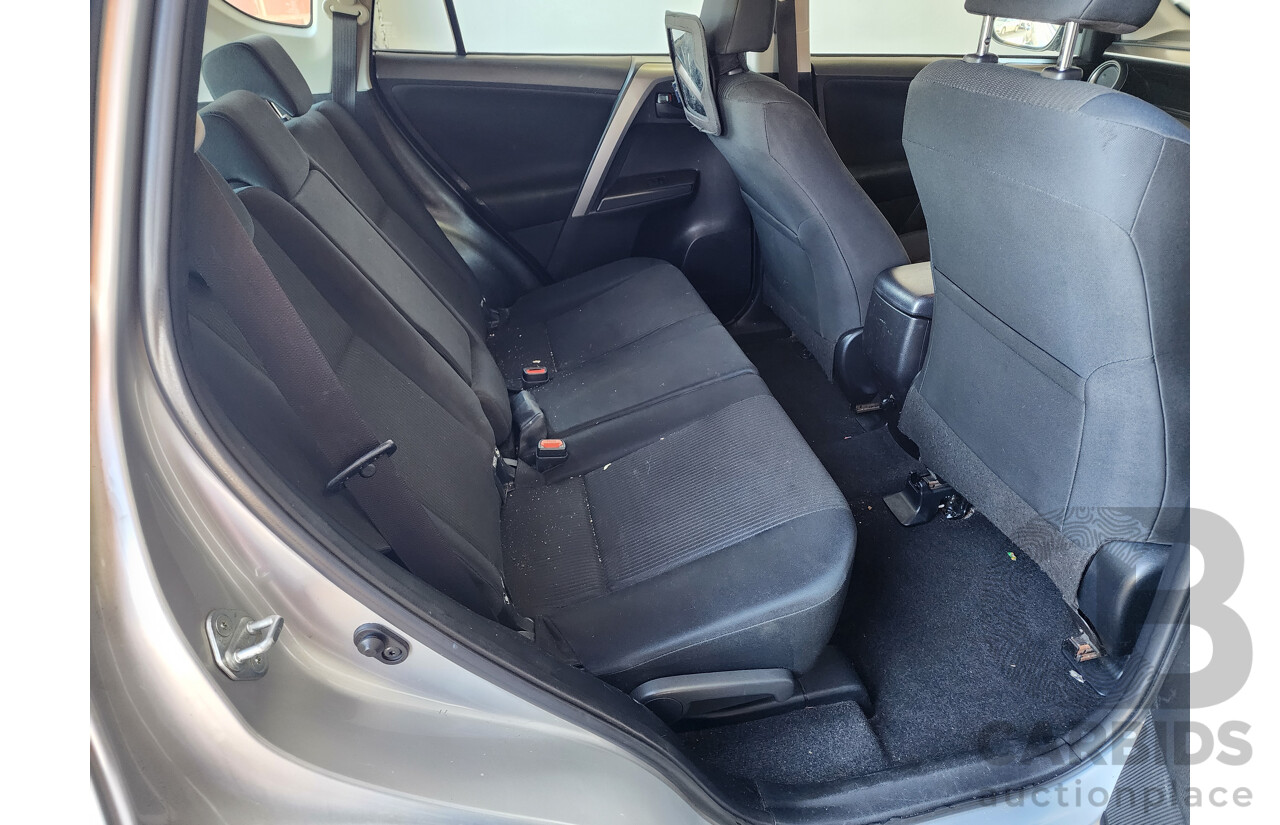 7/2016 Toyota Rav4 GX (4x4) ASA44R MY16 4d Wagon Silver 2.5L