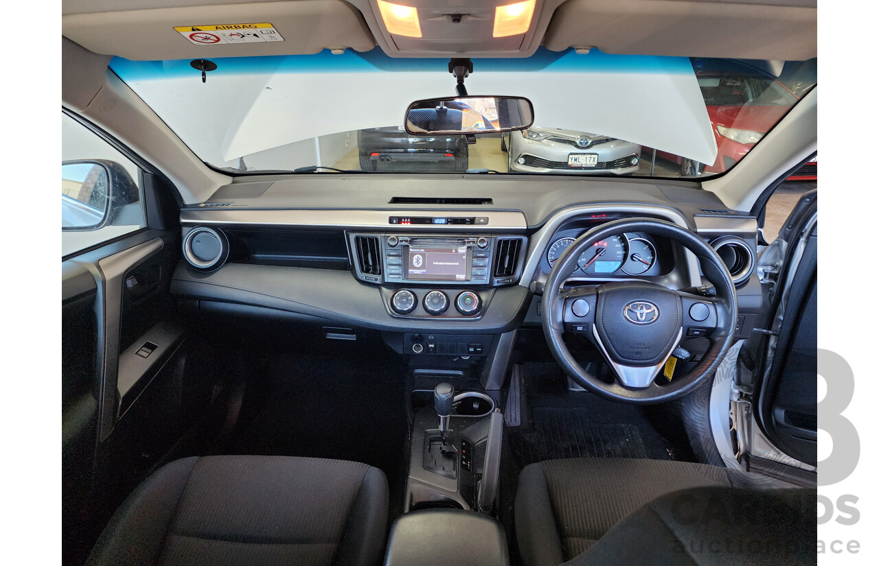 7/2016 Toyota Rav4 GX (4x4) ASA44R MY16 4d Wagon Silver 2.5L