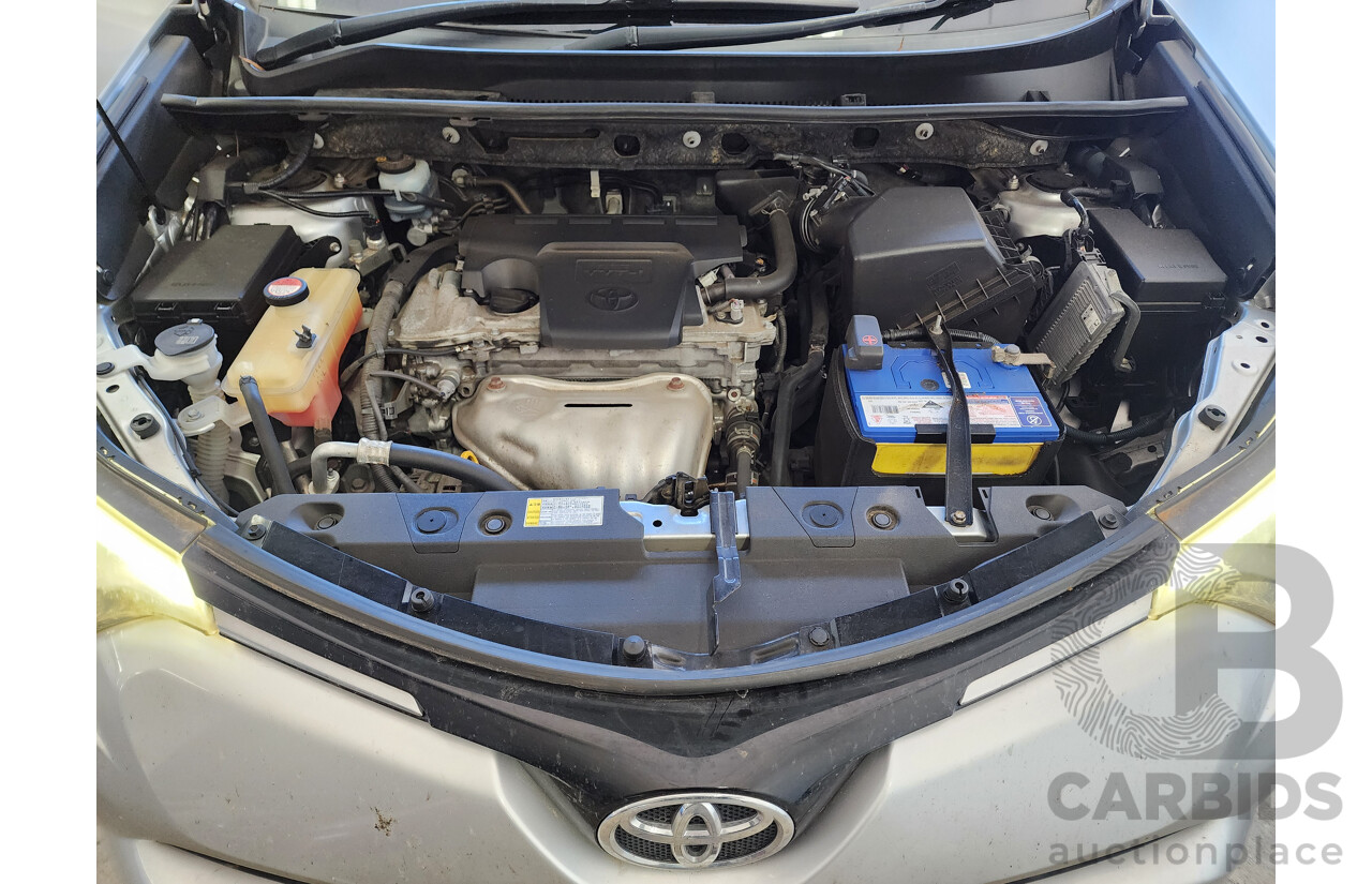 7/2016 Toyota Rav4 GX (4x4) ASA44R MY16 4d Wagon Silver 2.5L