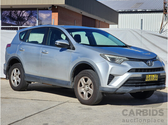 7/2016 Toyota Rav4 GX (4x4) ASA44R MY16 4d Wagon Silver 2.5L
