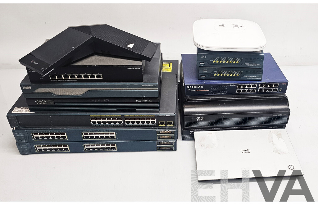Assorted Lot of Cisco Service Routers & Switches