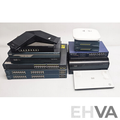 Assorted Lot of Cisco Service Routers & Switches