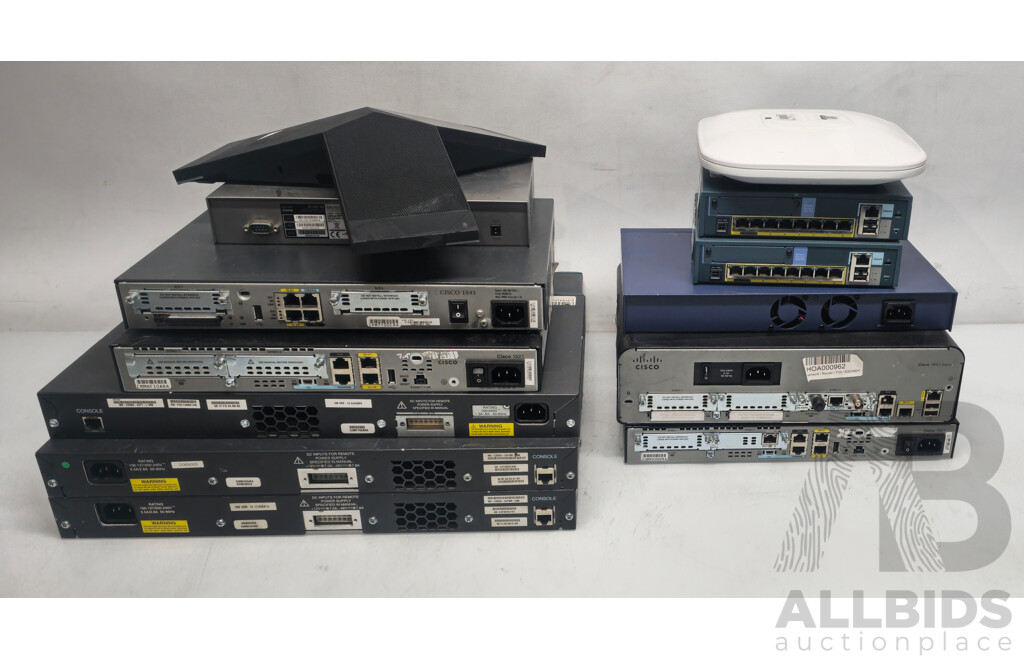 Assorted Lot of Cisco Service Routers & Switches