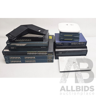 Assorted Lot of Cisco Service Routers & Switches