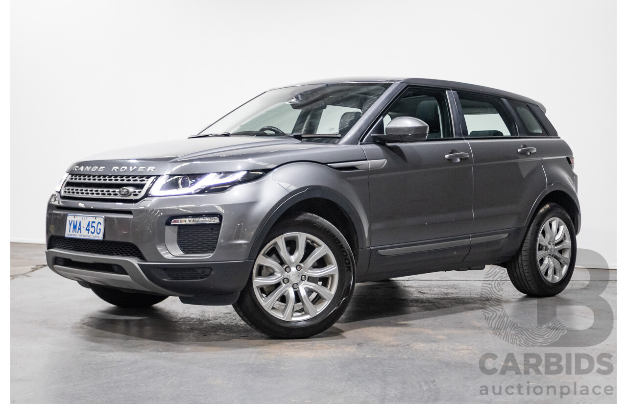 02/2017 Range Rover Evoque Td4 150 SE (AWD) LV MY17 5D Wagon Corris Grey Turbo Diesel 2.0L