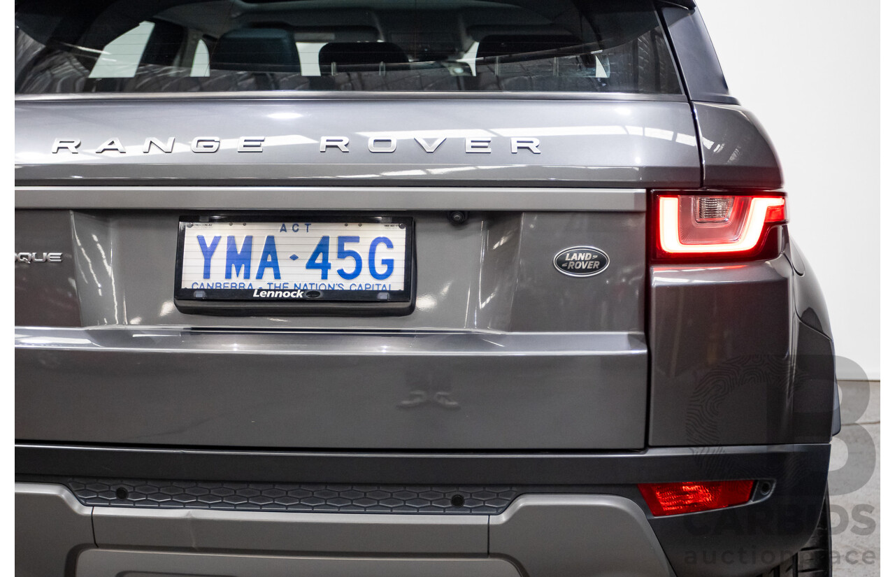 02/2017 Range Rover Evoque Td4 150 SE (AWD) LV MY17 5D Wagon Corris Grey Turbo Diesel 2.0L