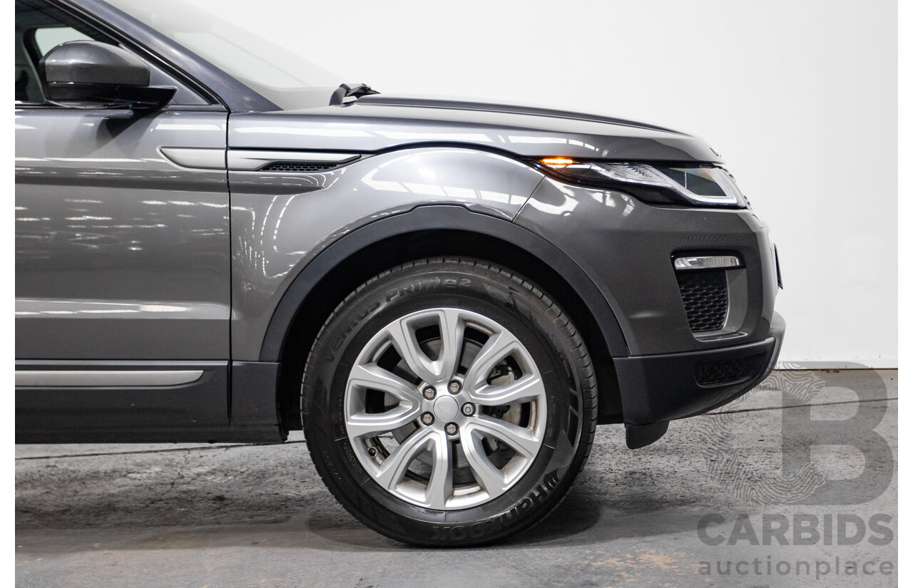02/2017 Range Rover Evoque Td4 150 SE (AWD) LV MY17 5D Wagon Corris Grey Turbo Diesel 2.0L