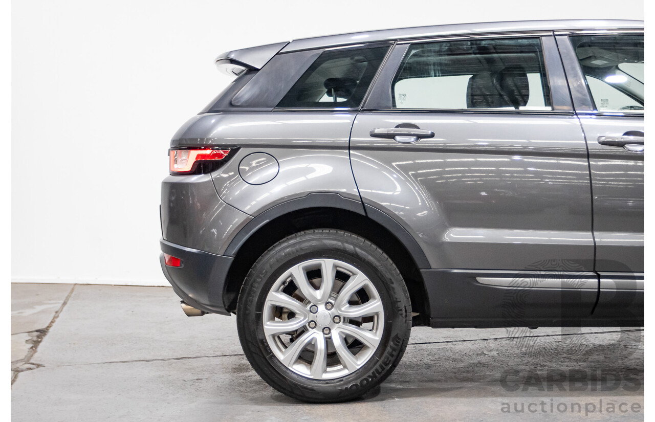 02/2017 Range Rover Evoque Td4 150 SE (AWD) LV MY17 5D Wagon Corris Grey Turbo Diesel 2.0L