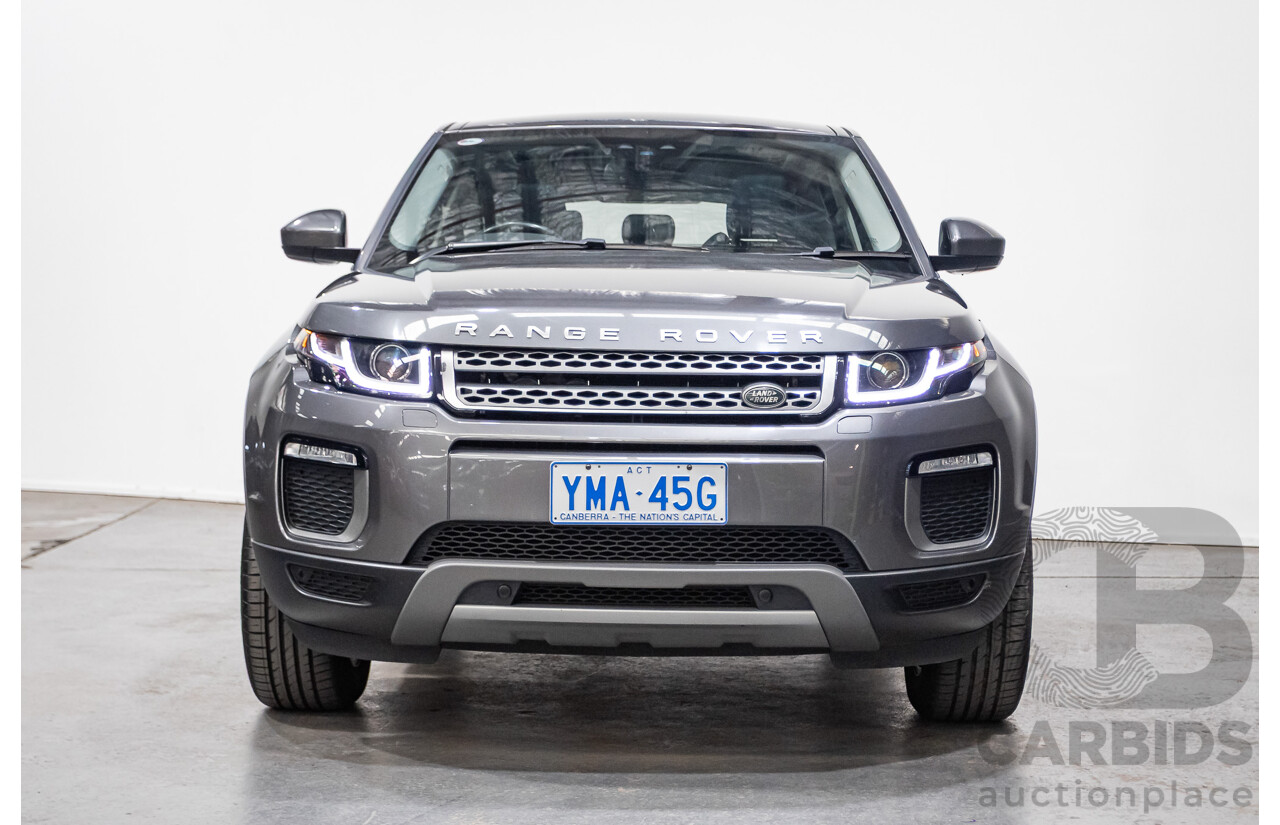 02/2017 Range Rover Evoque Td4 150 SE (AWD) LV MY17 5D Wagon Corris Grey Turbo Diesel 2.0L