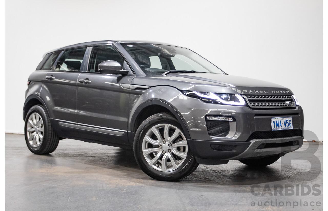 02/2017 Range Rover Evoque Td4 150 SE (AWD) LV MY17 5D Wagon Corris Grey Turbo Diesel 2.0L