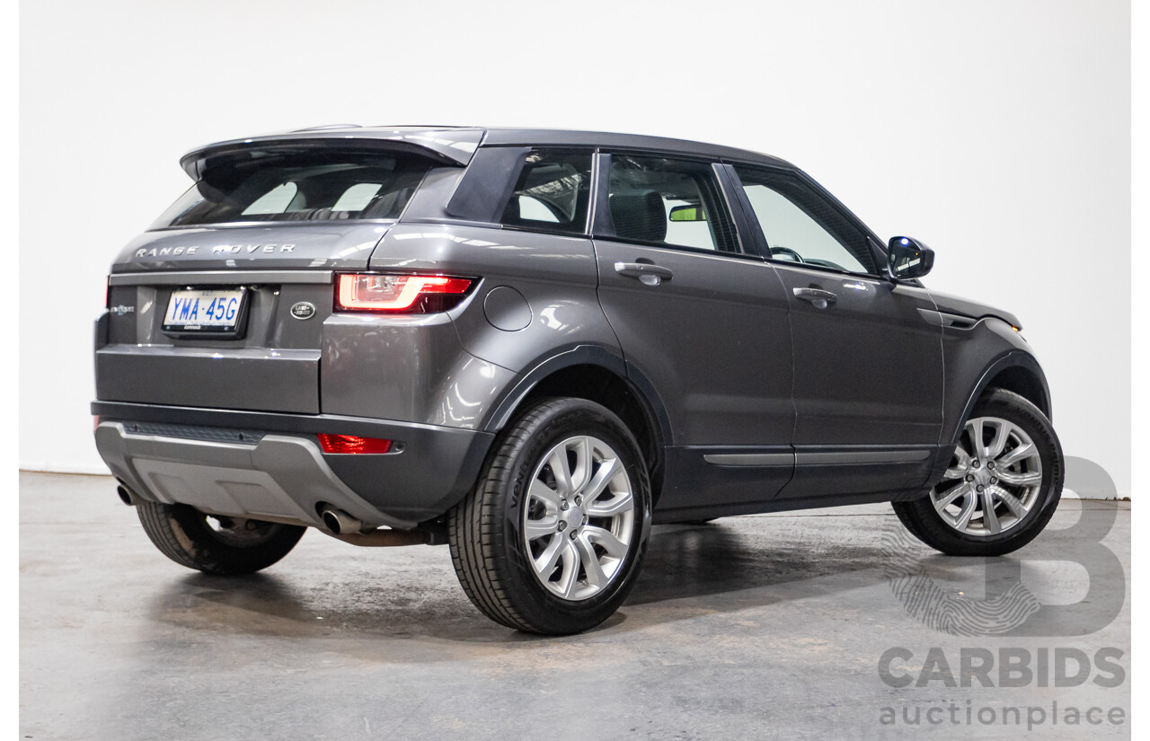 02/2017 Range Rover Evoque Td4 150 SE (AWD) LV MY17 5D Wagon Corris Grey Turbo Diesel 2.0L