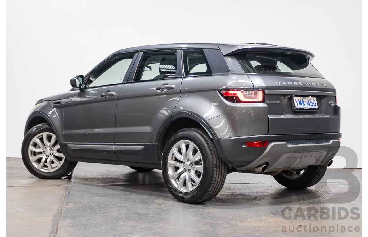 02/2017 Range Rover Evoque Td4 150 SE (AWD) LV MY17 5D Wagon Corris Grey Turbo Diesel 2.0L