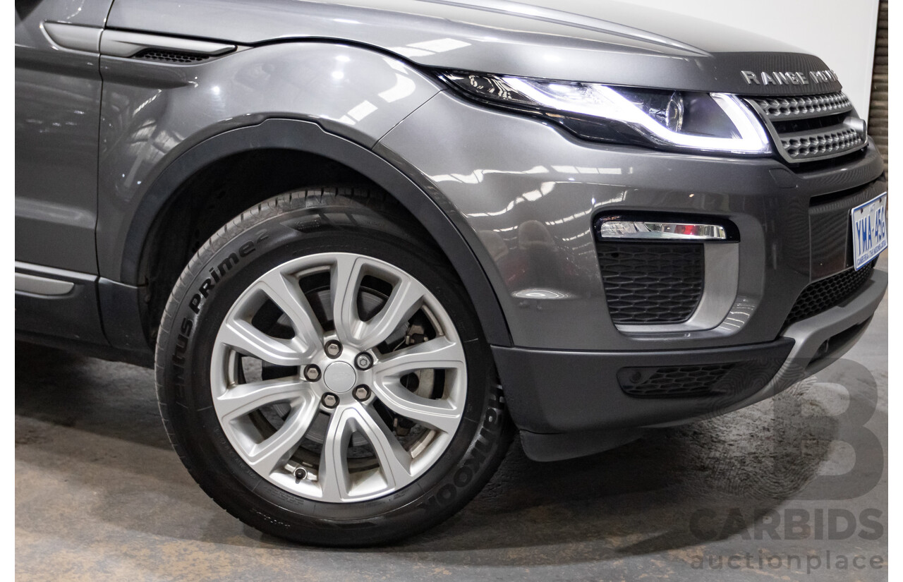 02/2017 Range Rover Evoque Td4 150 SE (AWD) LV MY17 5D Wagon Corris Grey Turbo Diesel 2.0L