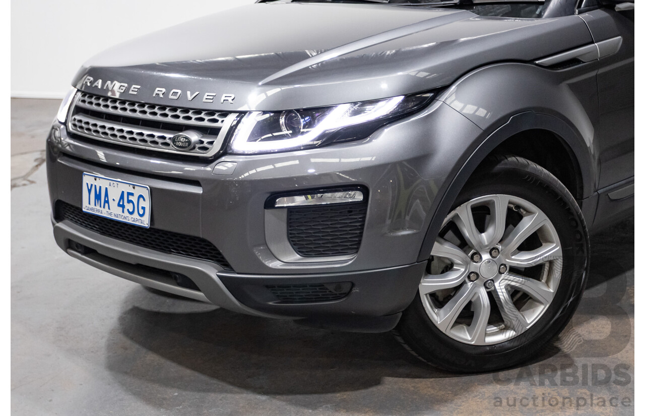 02/2017 Range Rover Evoque Td4 150 SE (AWD) LV MY17 5D Wagon Corris Grey Turbo Diesel 2.0L