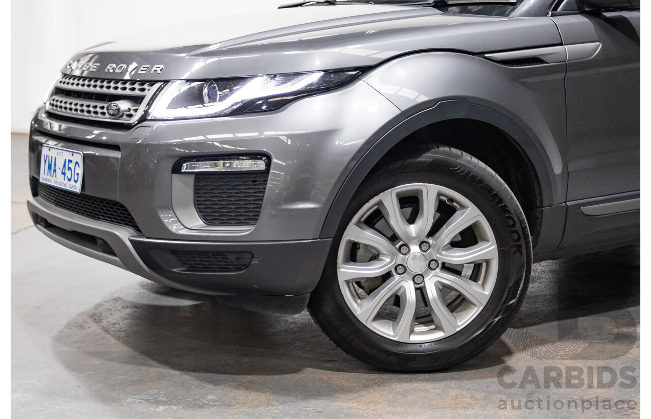 02/2017 Range Rover Evoque Td4 150 SE (AWD) LV MY17 5D Wagon Corris Grey Turbo Diesel 2.0L