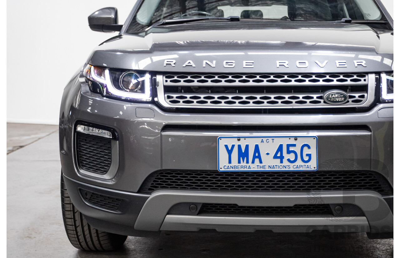 02/2017 Range Rover Evoque Td4 150 SE (AWD) LV MY17 5D Wagon Corris Grey Turbo Diesel 2.0L