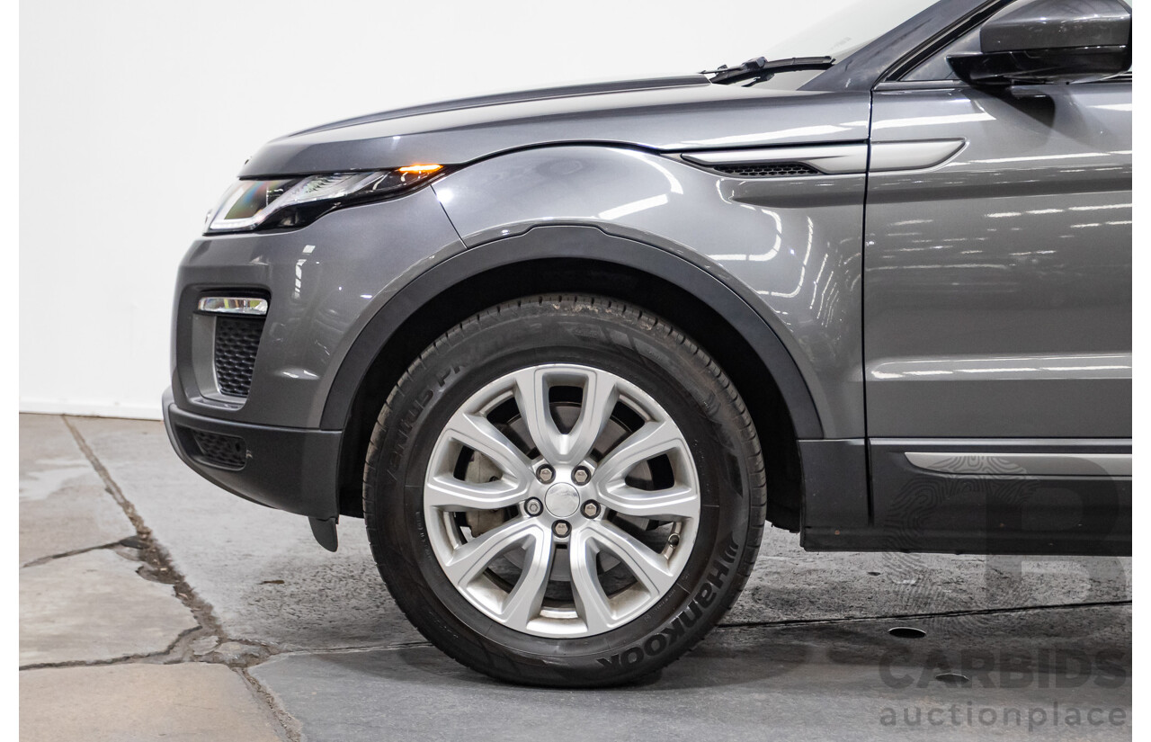 02/2017 Range Rover Evoque Td4 150 SE (AWD) LV MY17 5D Wagon Corris Grey Turbo Diesel 2.0L