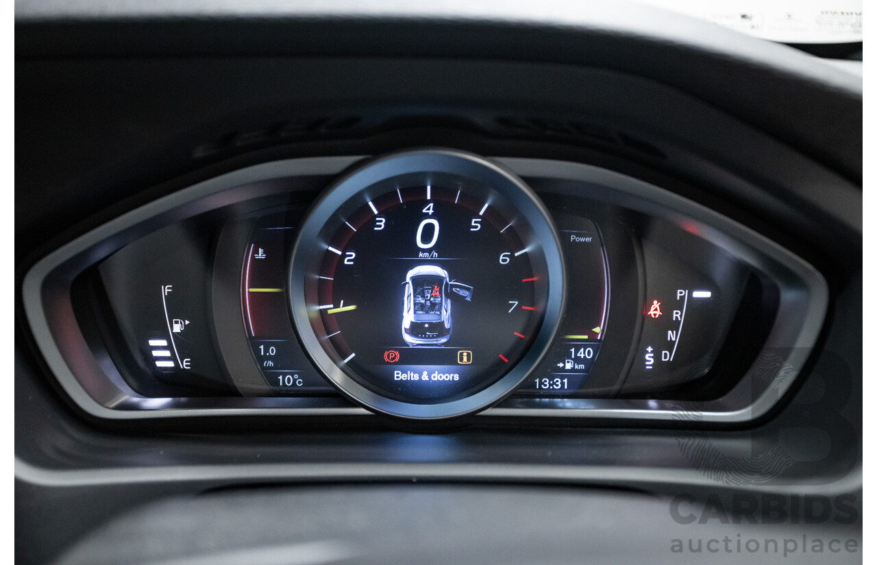 5/2015 Volvo V40 T5 R-Design M MY15 5d Hatchback White Turbo 2.0L