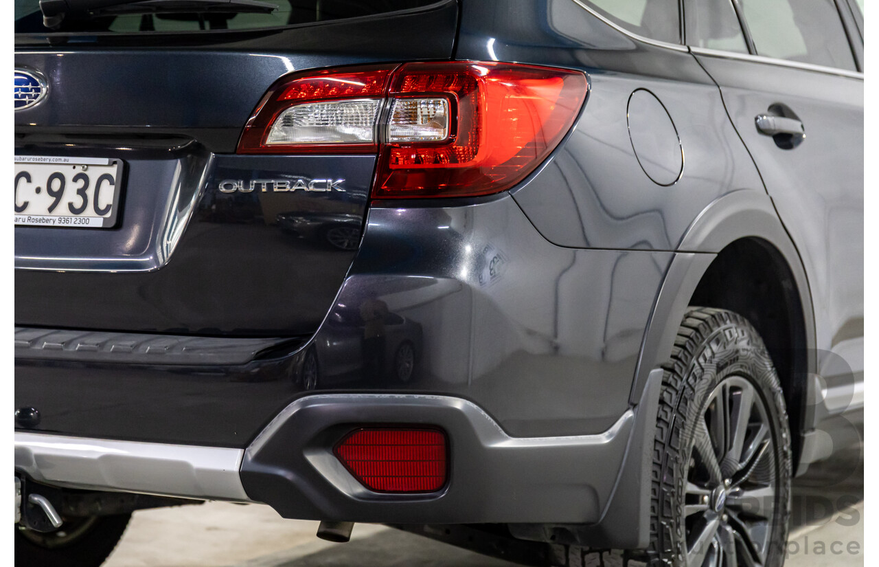 9/2015 Subaru Outback 3.6R (AWD) MY15 4d Wagon Dark Grey Metallic 3.6L